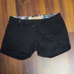 Boom Boom Jeans Black High Waist Women's Shorts